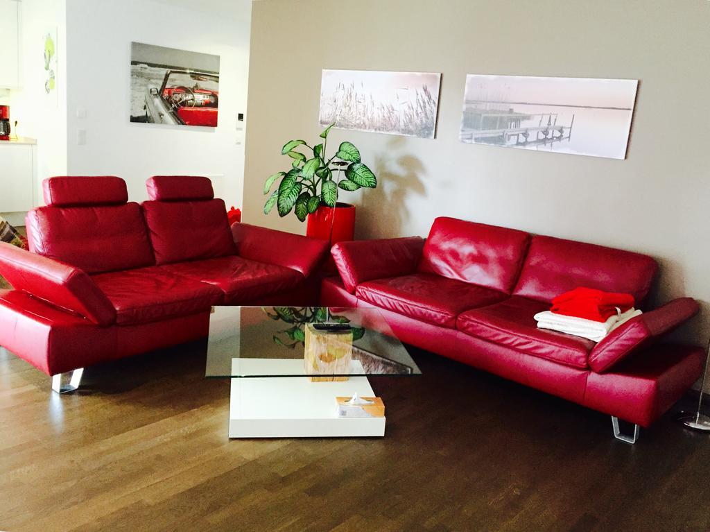 Rhein Melodie riverview luxury Constance Chambre photo